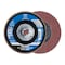 Pferd 4-1/2" x 5/8-11 Thd. POLIFAN Flap Disc - A SG STEELOX, Aluminum oxide, 60 Grit, Flat 62252 - alternate 1